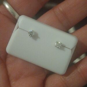 Elegant Silver Stud Earrings